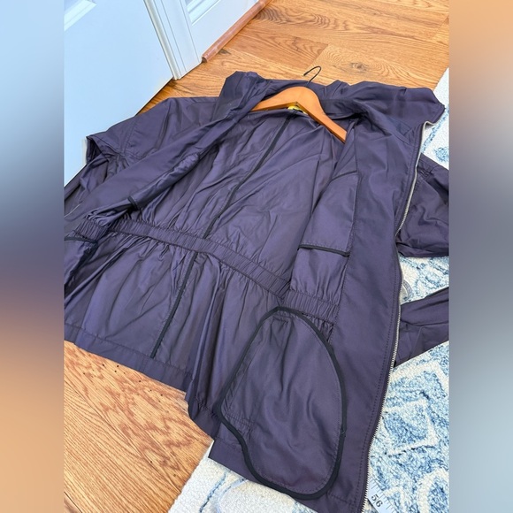 St. John Nylon Purple Jacket size Large - Picture 7 of 9